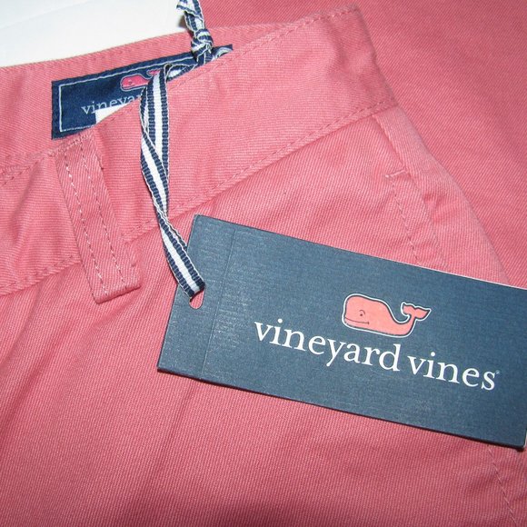 BNWT Vineyard Vines Club Pants 28x30 Rhubarb Pink - Picture 2 of 4